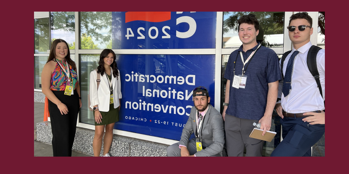 Franklin Pierce Students at Democratic National Convention